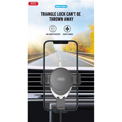 SOPORTE COCHE + BASE DE CARGA INALAMBRICA 10W WX021 BLANCO XO - XOWX021-1