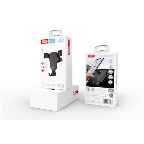 SOPORTE COCHE GRAVITY C61 PLATA XO - XOC61