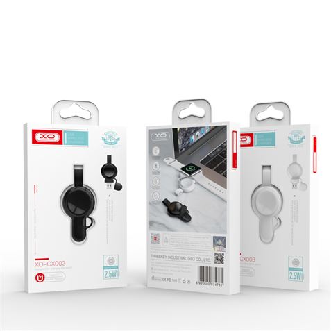 BASE DE CARGA INALAMBRICA WATCH 1.5W CX003 NEGRA XO - XOCX003WH-2