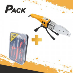 PACK MAQUINA SOLDAR TUBERIA PPR 1000W...
