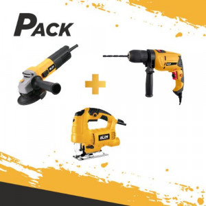 PACK TALADRO 500W + RADIAL 115-125MM...