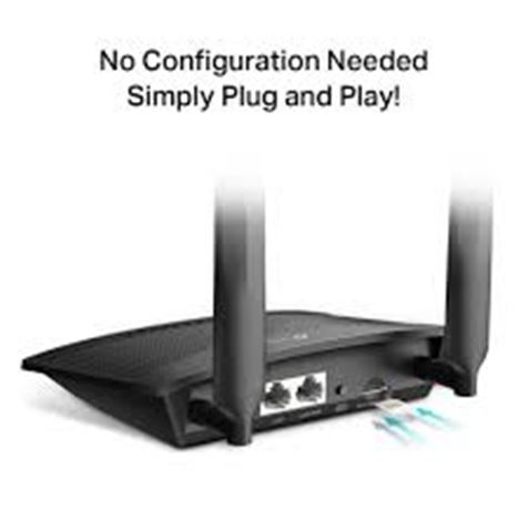 ROUTER WIFI MOVIL 4G LTE TP-LINK MR100 300MB | 2,4GHZ | ANTENAS | ETHERNET - TL-MR100-1