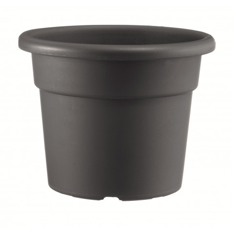 MACETA REDONDA DIAMETRO 40CM ANTRACITA ARTPLAST