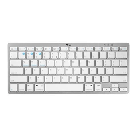 TECLADO INALAMBRICO BLUETOOTH ULTRAFINO NADO TRUST - 23748(1)