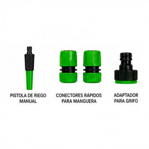 SET 4PCS BOQUILLA DE RIEGO +...