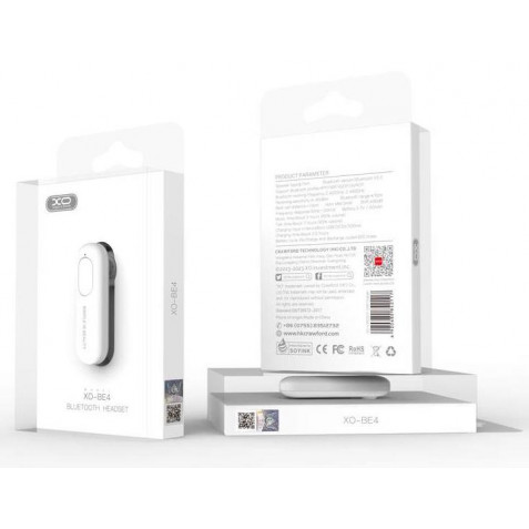 AURICULAR BE4 BLUETOOTH BLANCO XO