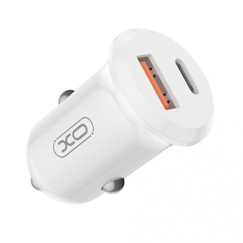 CARGADOR COCHE 2USB 30W BLANCO XO