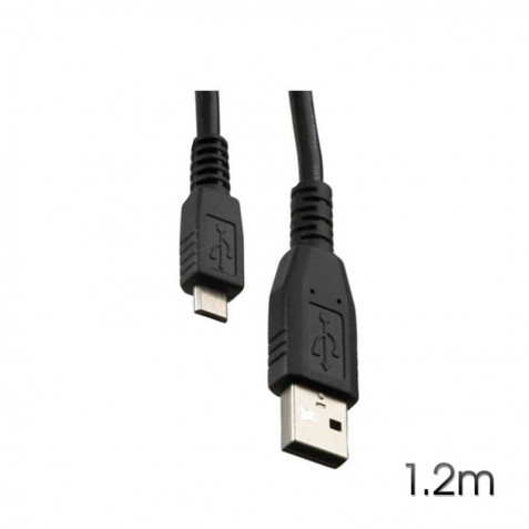 CABLE MICRO USB A USB 1.2 METROS CROMAD