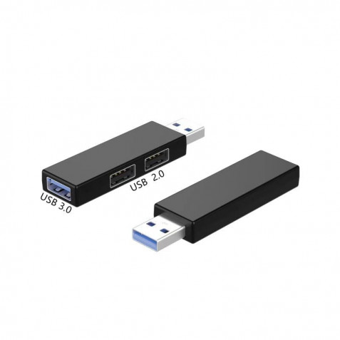 HUB USB 3 PUERTOS | 2 X USB 2.0 | 1 X...