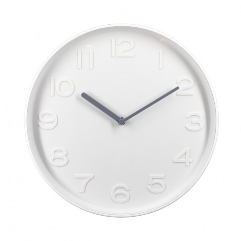 RELOJ DE PARED ALBA BLANCO 25