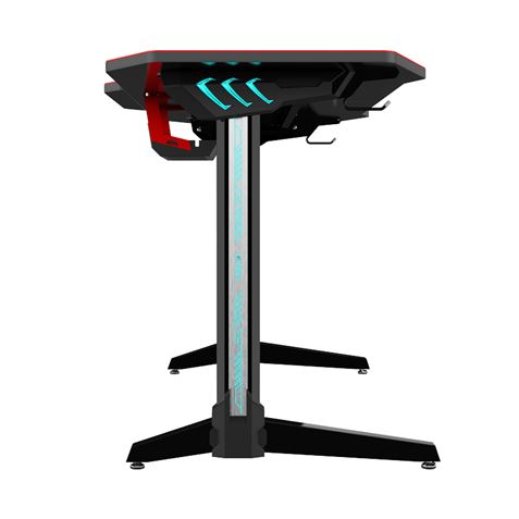 MESA GAMING PRO1100 XL FIBRA CARBONO + LATERAL ALUMINIO | LUZ RGB | MUVIP - MV0302-2