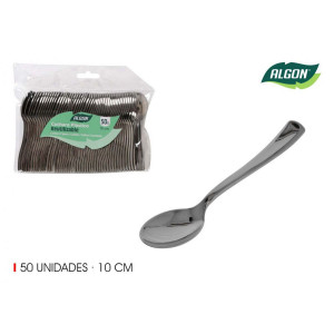 SET 50 CUCHARA 10CM PLASTICO...