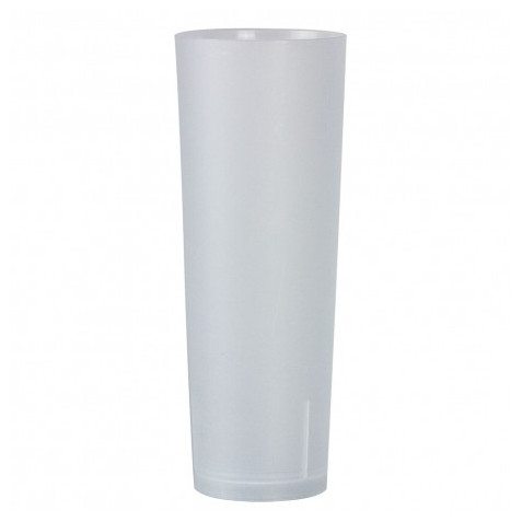 SET 10 VASOS TUBO REUTILIZABLES 330ML...