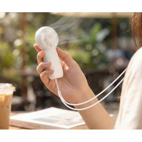 MINI VENTILADOR DE MANO BLANCO MF105 XO