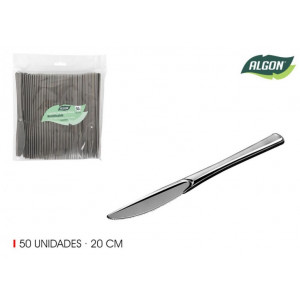 SET 50 CUCHILLOS 20CM PLASTICO...