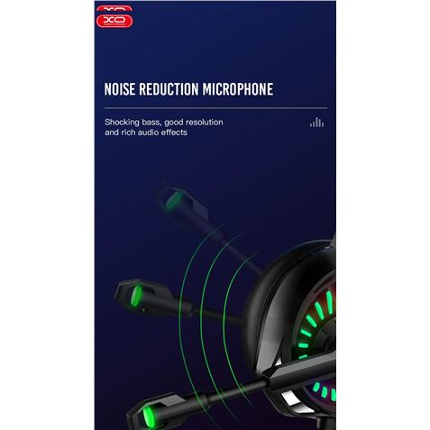 AURICULAR GAMING GM03 ILUMINACIÓN LED XO - XOGM03-5