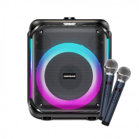 ALTAVOZ KARAOKE PORTATIL PARTYBOX 8"...