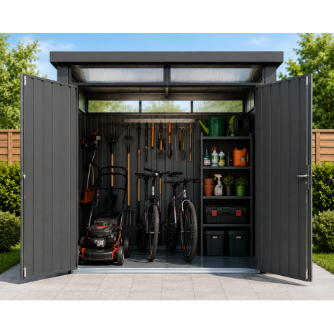 CASETA DE METAL PREMIUM 245X185X227CM...