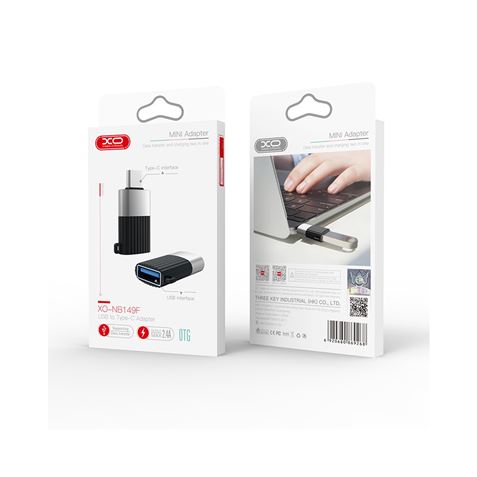 ADAPTADOR NB149-F USB A TIPO C XO - XONB149-F-1