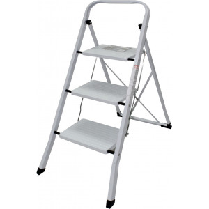 ESCALERA DOMESTICA ACERO 3 PELDAÑOS...