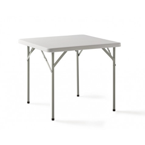 MESA DE RESINA 86X86X74CM 3.8CM...