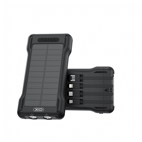 POWERBANK SOLAR 10000MAH 4 EN 1 NEGRO...
