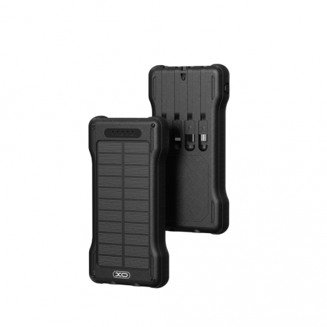 POWERBANK SOLAR 10000MAH 4 EN 1 NEGRO...