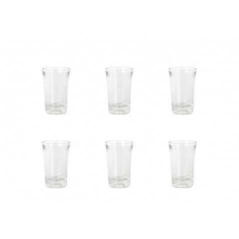 SET 6 VASOS CHUPITOS 38CC DEVA