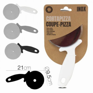 CORTAPIZZA 9.5CM COLORES SURTIDOS