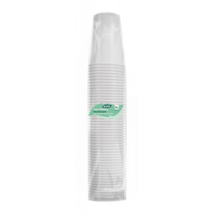 PACK 50 VASOS PLASTICOS BLANCO 250CC...