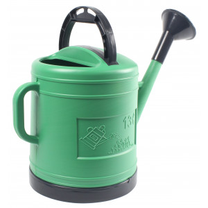 REGADERA 13L VERDE CON CRIBADO MADER