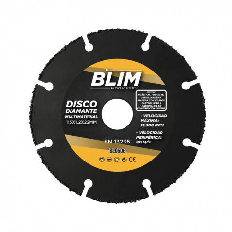 DISCO DIAMANTE MULTIMATERIAL...