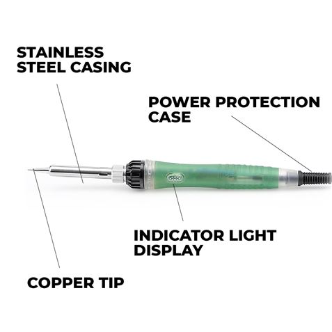 SOLDADOR DE ESTAÑO 30W BAKU-462 - 53918-2