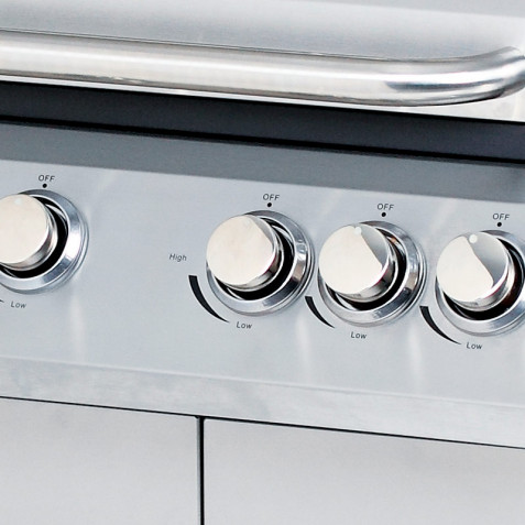 BARBACOA GAS INOX 5 FUEGOS MUVIP