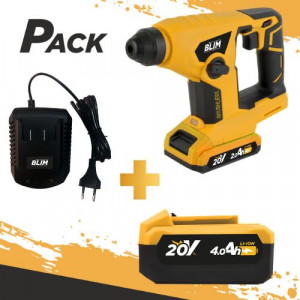 MARTILLO PERFORADOR 20V 1.5 JULIOS +...