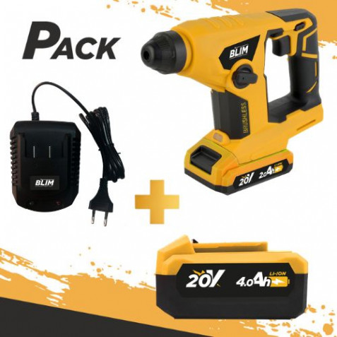 MARTILLO PERFORADOR 20V 1.5 JULIOS +...