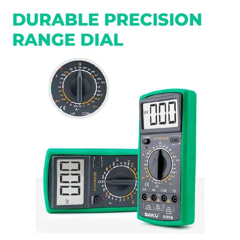 MULTIMETRO DIGITAL BAKU 9205B - 53969-3