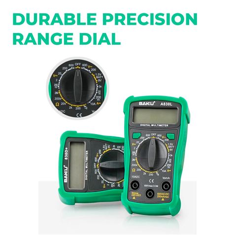 MULTIMETRO DIGITAL BAKU A830L - 53970-3