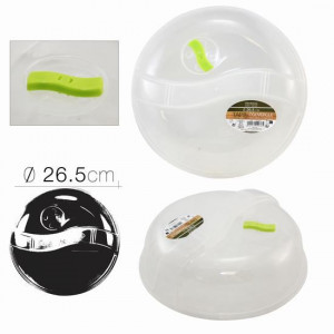TAPA MICROONDAS CON VALVULA 26.5X9.5