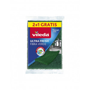 PACK 3 ESTROPAJOS FIBRA VERDE ULTRA...