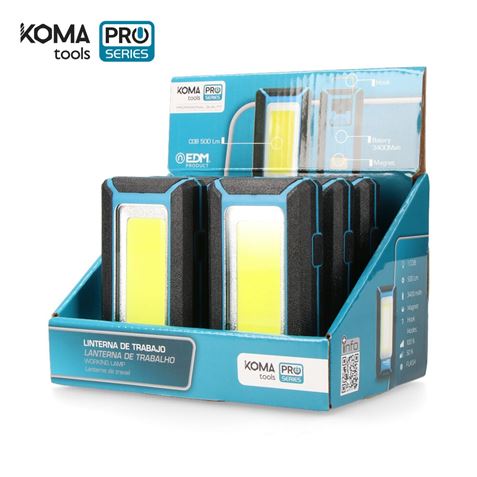 LINTERNA LED PROFESIONAL COB 500LUMENS 8W HOMA TOOLS - 36444_6