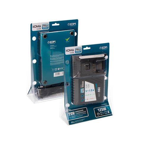 CARGADOR BATERIA 125W KOMA TOOLS PRO SERIES EDM - 08773_2