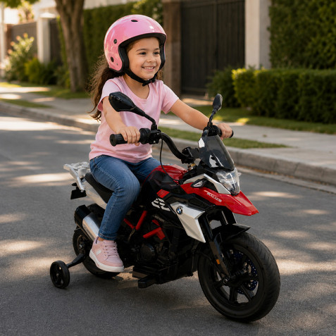 MOTO INFANTIL A BATERIA BMW G310GS ROJA