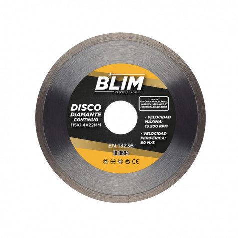 DISCO DIAMANTE CONTINUO 115X1.4X22MM...