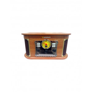 TOCADISCOS DE MADERA RETRO | CD | FM...