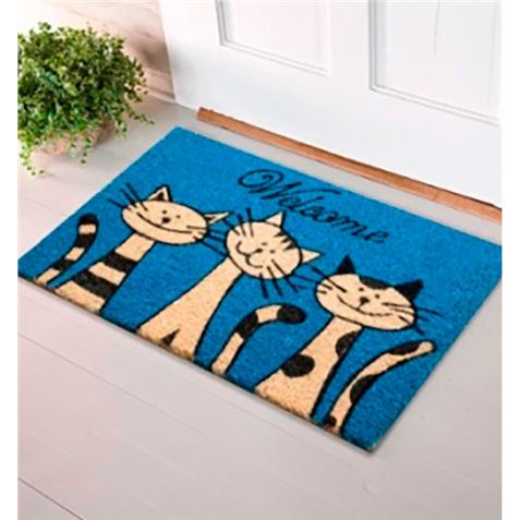 FELPUDO 60X40CM MODELO GATOS EDM - 74764_1