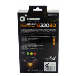 RATON GAMING G320 8D PROFESIONAL CROMAD