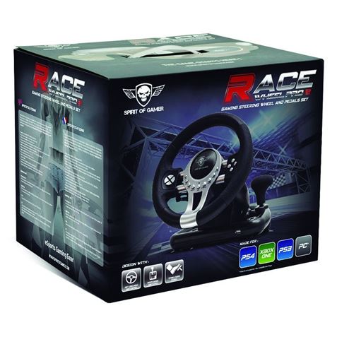 VOLANTE DE CARRERAS CON PEDALES SOG RACE PRO WHEEL 2 - SOG-RWP2-1 VOLANTE DE CARRERAS CON PEDALES SOG RACE PRO WHEEL 2 - SOG-RWP2-1