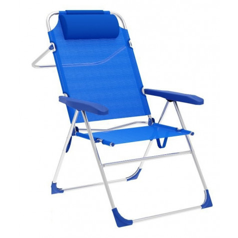 SILLA PLEGABLE 5 POSICIONES ALUMINIO...
