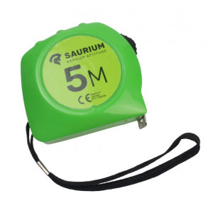 FLEXOMETRO, 5 Mtrs.X 19 mm. SAURIUM